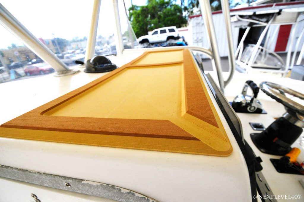 Dusty Boat Get a Custom Center Console Dashboard Florida Marine
