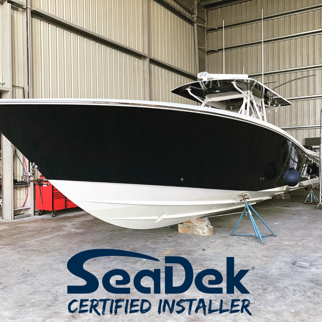 Florida Marine Customs, Next Level inc, SeaDek Certified Installer, Boat Flooring