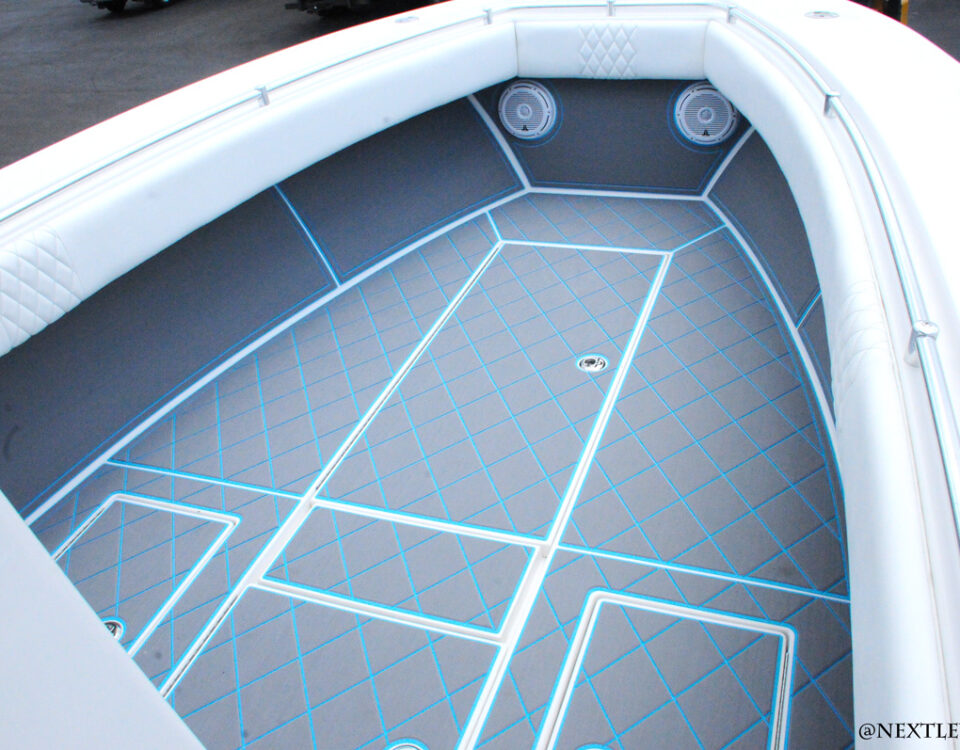 Contender Boat with SeaDek and JL Audio