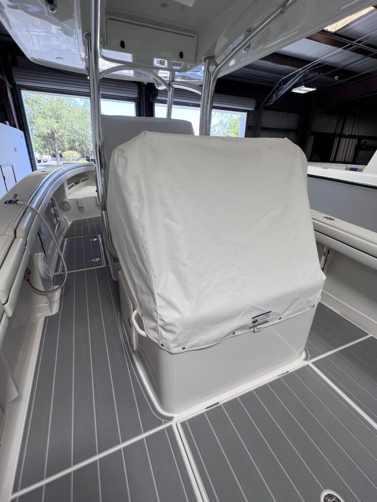 Custom Boat Seat Cover